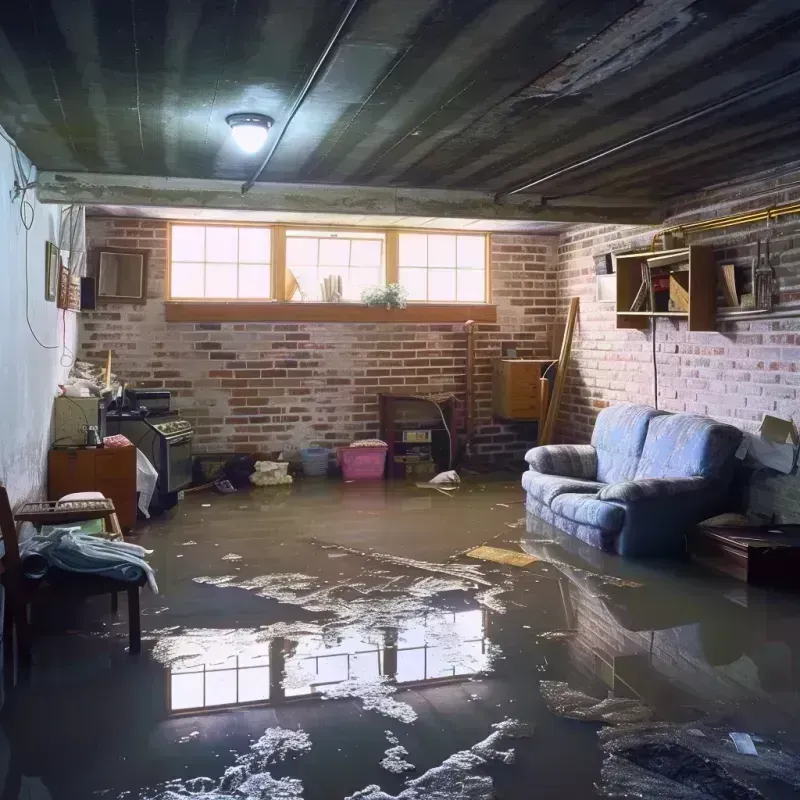 Flooded Basement Cleanup in Eielson Air Force Base, AK